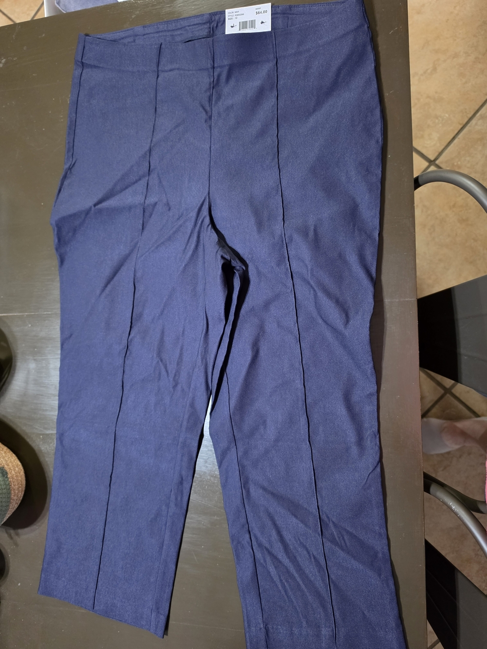 Rafaella Navy Dress Pants for Men